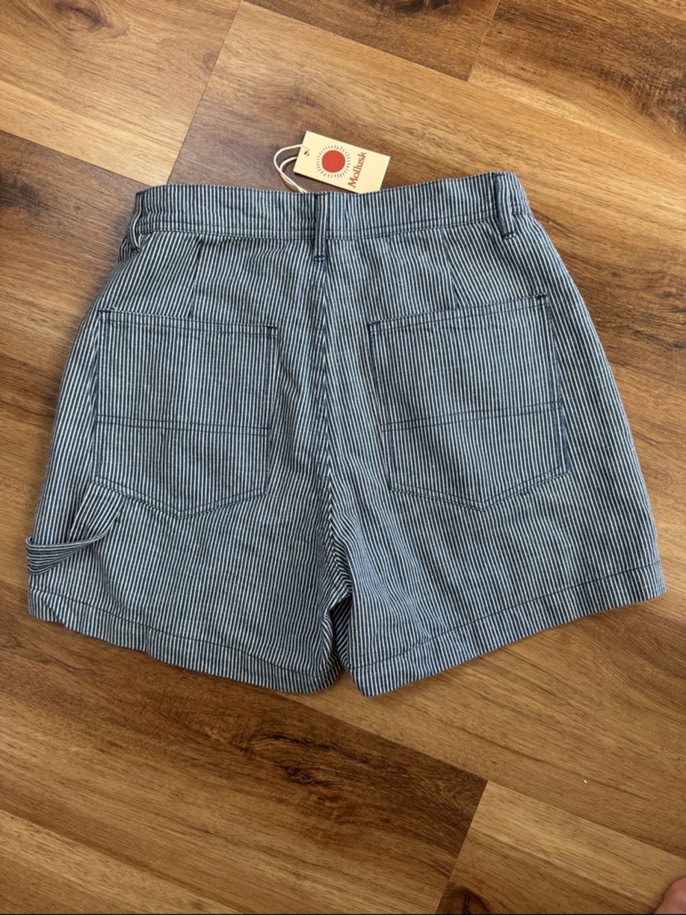 Mollusk Painter shorts railroad stripe - Picture 3 of 4
